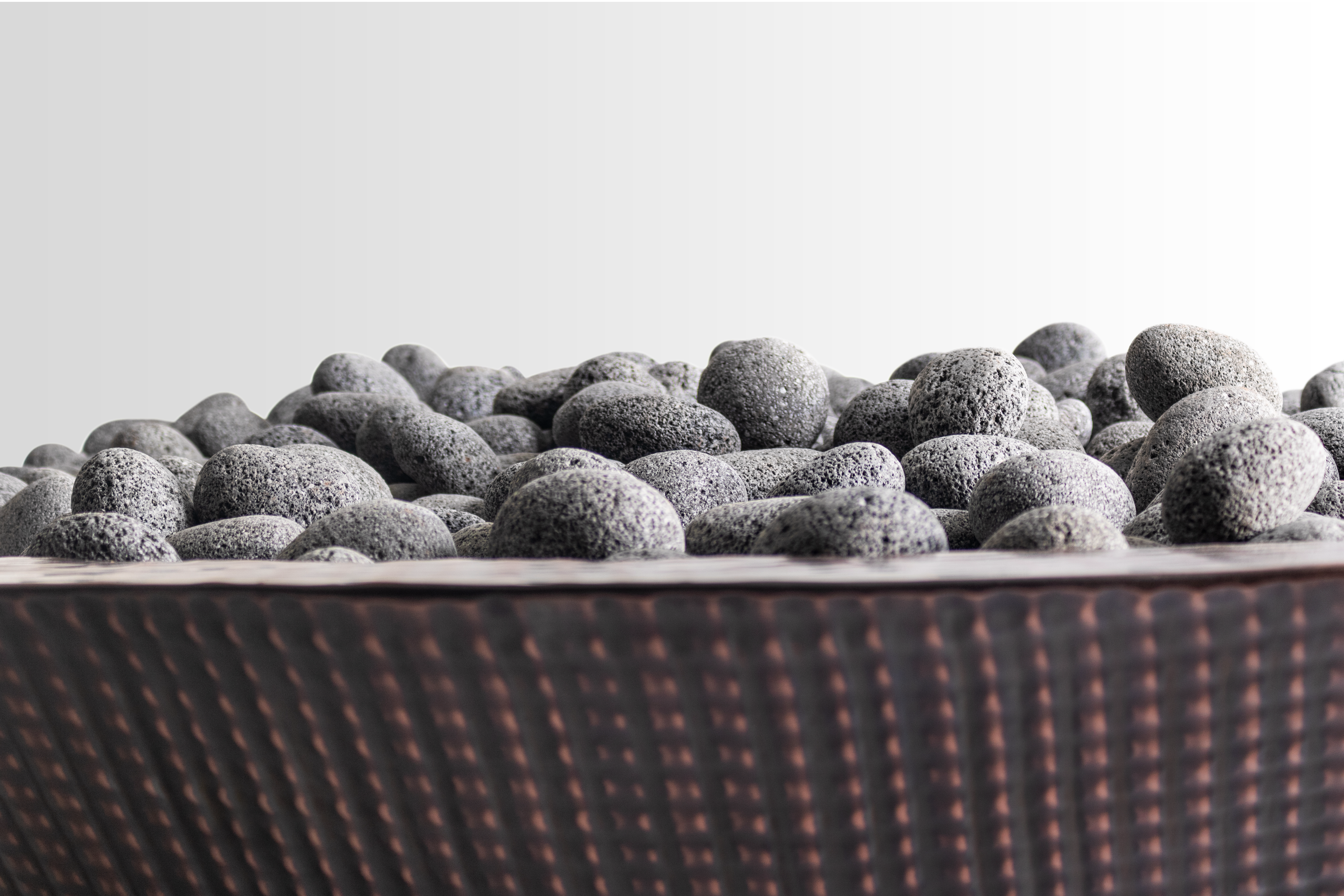 The Outdoor Plus Cazo Hammered Patina Copper Fire Bowl